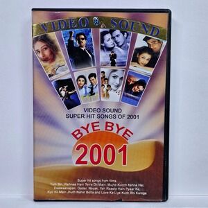 Video Sound Bye Bye 2001 Bollywood Super Hit Songs DVD Indian Movie Music Videos